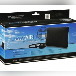 Innotech Embrace LumbAIRPlus Portable Backrest Inflatable Lumbar Support Cushion